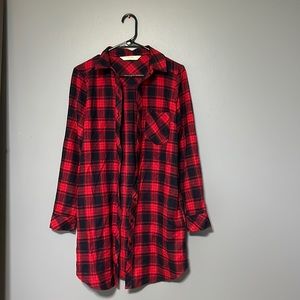 flannel dress. wore only once. don’t remember where i got it from.